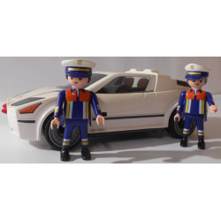 Playmobil - voiture agent...