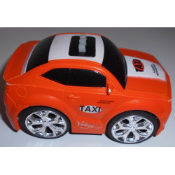 Véhicule taxi orange