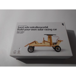 Kit de montage voiture solaire en bois STEM