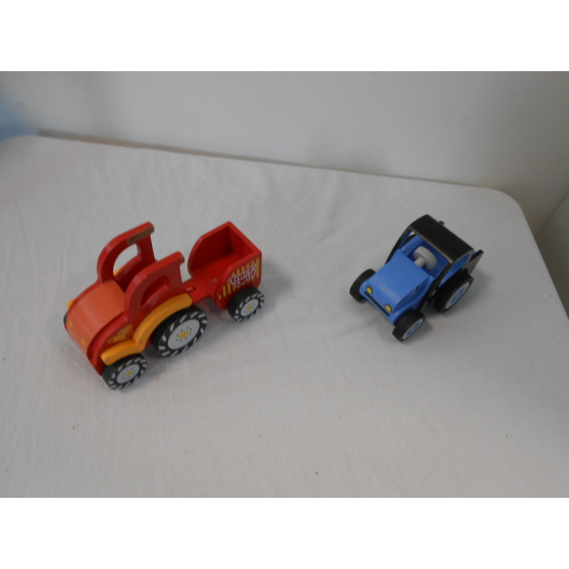 Tract'Oeuf et le tracteur bleu