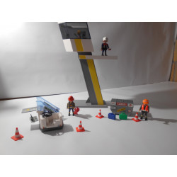 Ensemble d accessoires d Aéroport Playmobil