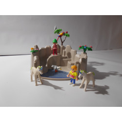 Ile fantastique avec animaux Playmobil