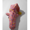 Peluche luciole rose Vintage