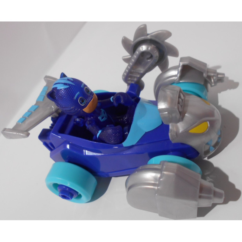 Underwater Heroes Camion De Héros PJ Masks La Ronde Des Héros – Transporteur Avec Lanceur Et 2 Bolides Réversibles (4 Pilotes