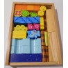 Boite de formes en bois pour construction - House of TOYS