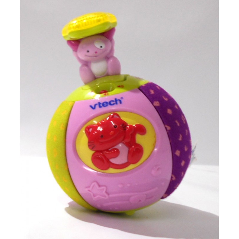 Baby Ball surprise rose V-tech - vendu