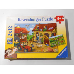 Puzzle Ravensburger le travail à la ferme