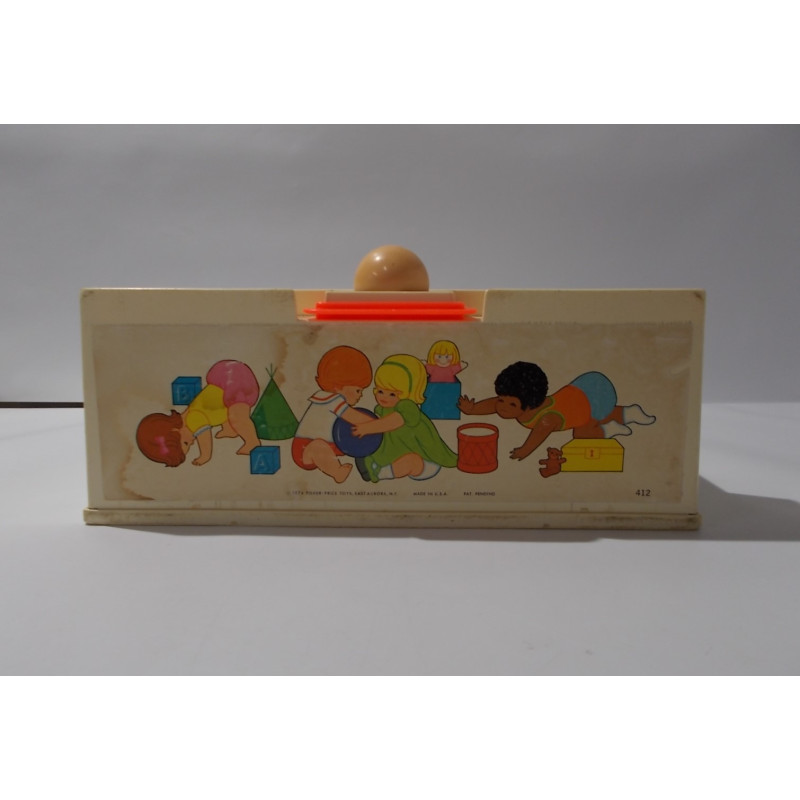 Jeu D'éveil Fisher-Price Shape Sorter Vintage 1974 - Tri De Formes Ancien - Occasion Collector