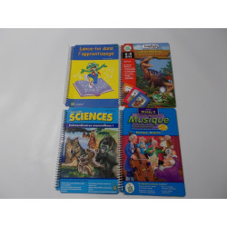 4 Livres et 4 disquettes du jeu LeapPad - Leap Frog