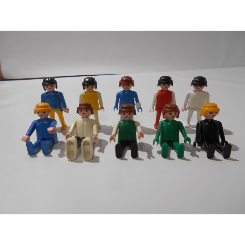 Lot de 10 personnages Playmobil