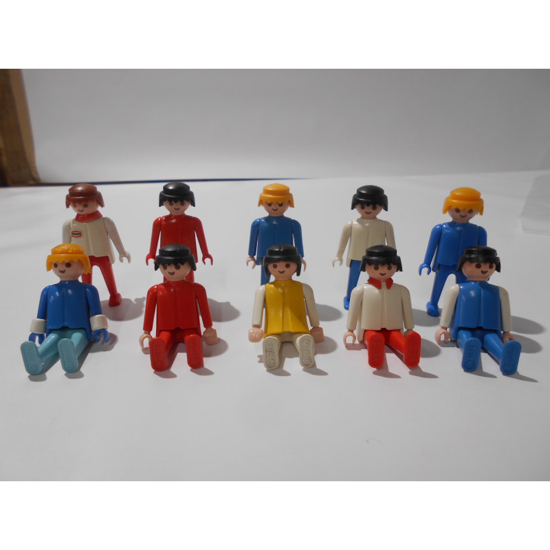 Lot de 10 personnages PLAYMOBIL