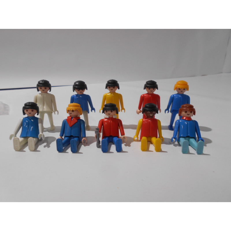 Lot de 10 personnages PLAYMOBIL