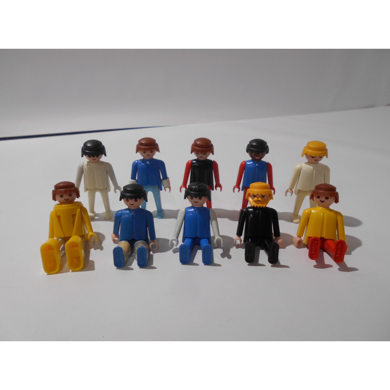 Lot de 10 personnages PLAYMOBIL