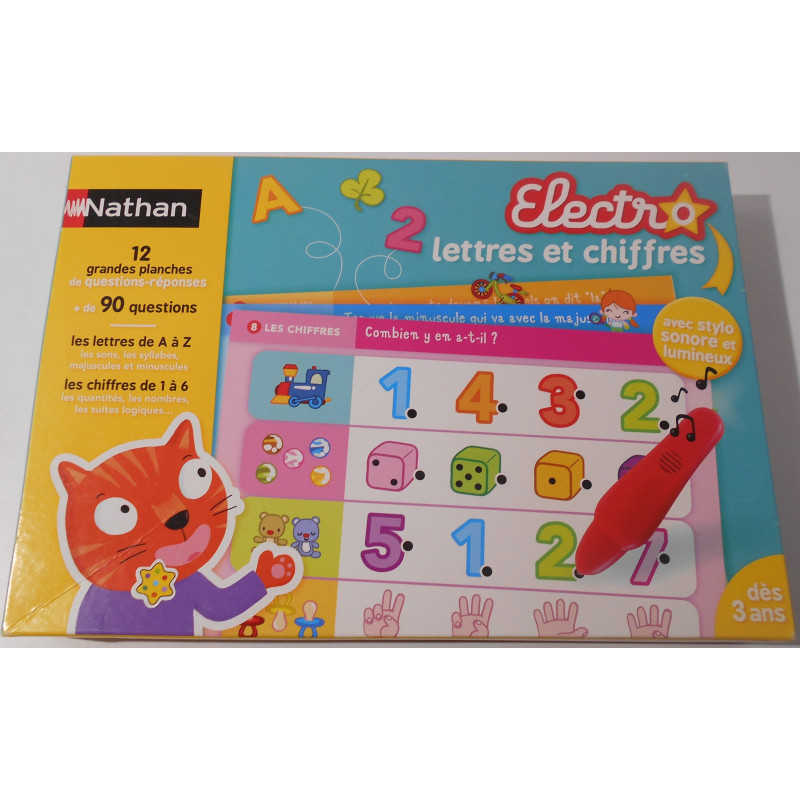 Electro lettres et chiffres - NATHAN