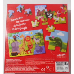 Puzzle en bois (touché par fuite)