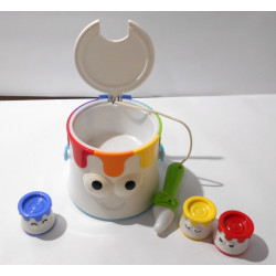 Pot de peinture parlant