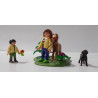 Playmobil - Famille avec cheval et chien