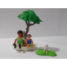 Playmobil - Famille sur un banc