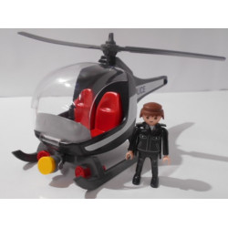 Playmobil Hélicoptère de Police