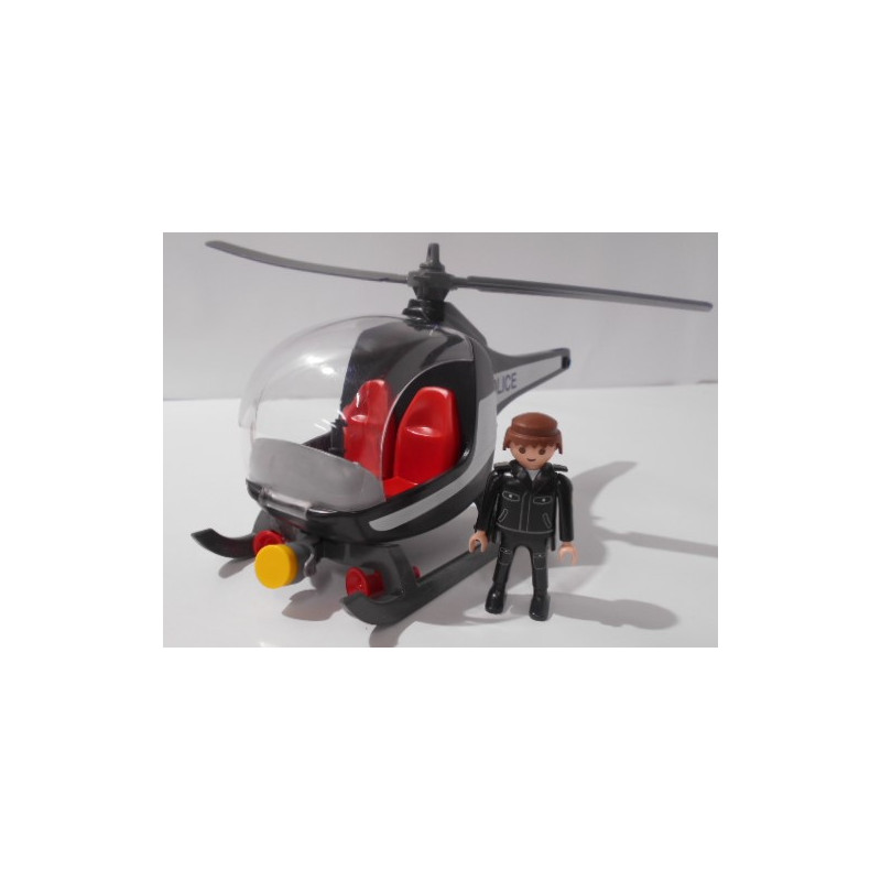 Playmobil Hélicoptère de Police