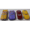 Lot de 4 voitures Cars