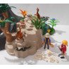 Playmobil - Volcan chercheurs et dinosaures