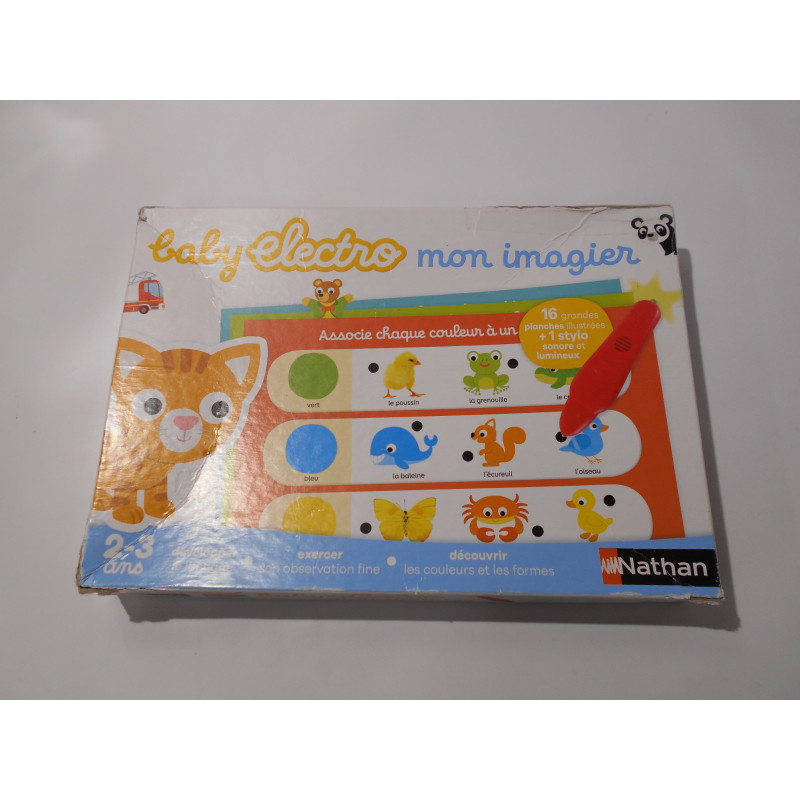 Baby electro mon imagier - NATHAN