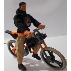 Action Man et son vélo