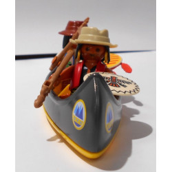 Playmobil - Indiens et leur canoé