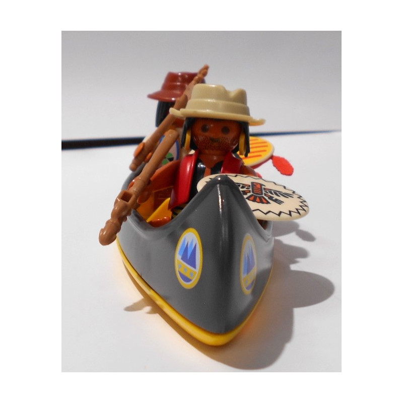 Playmobil - Indiens et leur canoé