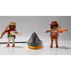 Playmobil - Indiens et leur canoé