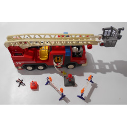 Playmobil - Camion pompier grande échelle