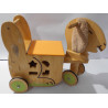 Trotteur en bois mouton