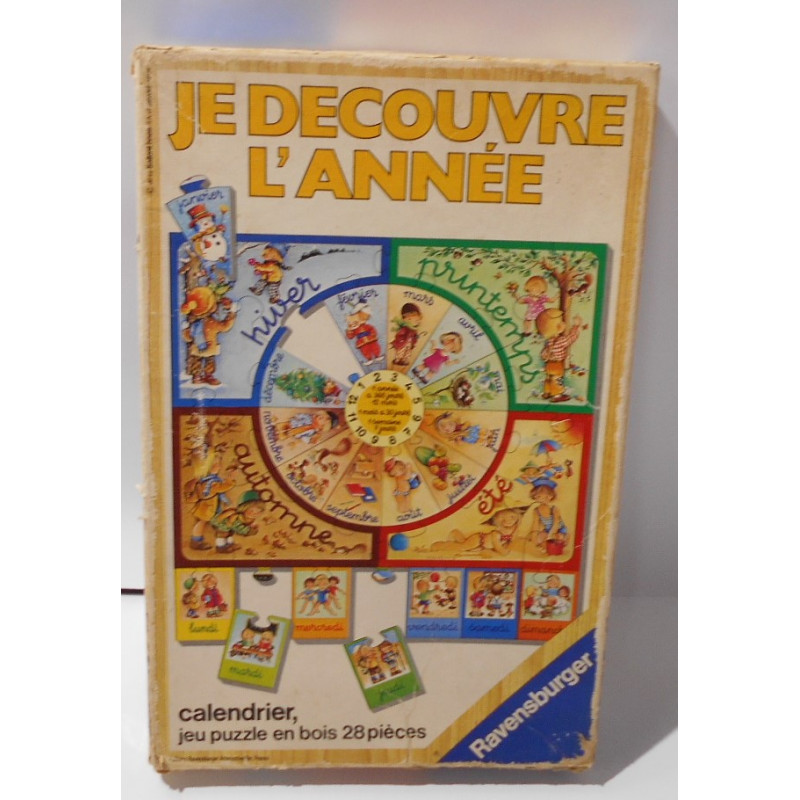 Je découvre l'année