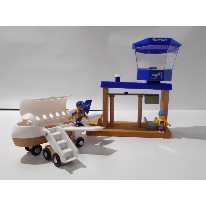 Jeu Aéroport en bois
