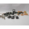 Lot de petits soldats militaires et accessoires