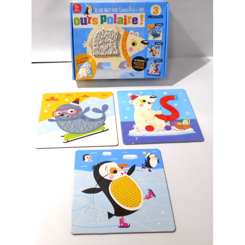 Puzzle ours polaire - 123 soleil