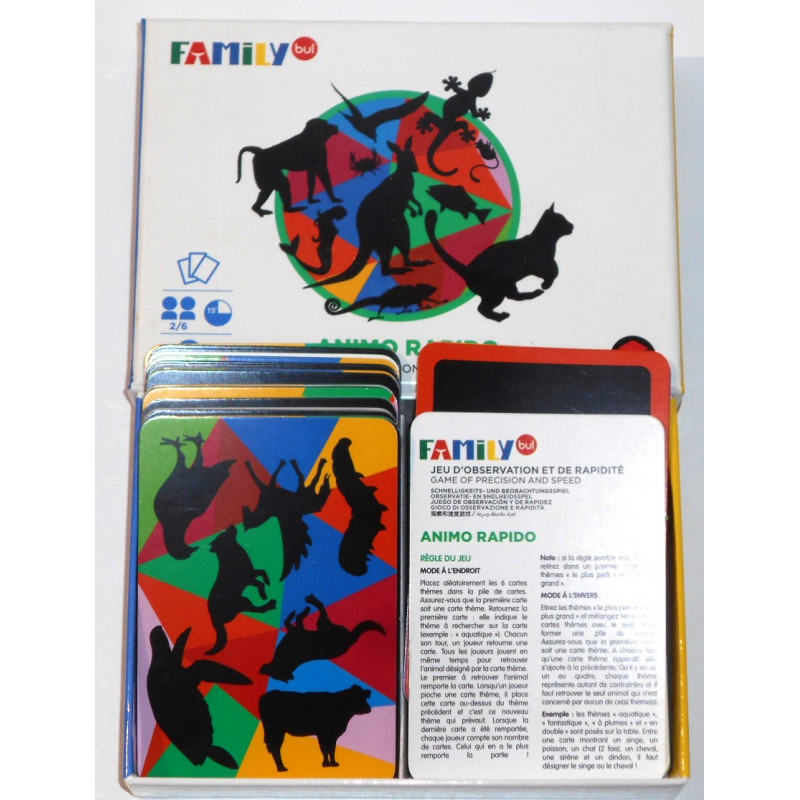 Jeu de sociéte Animo rapido - Family bul