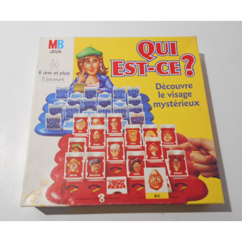 Jeu de société Qui est ce de MB