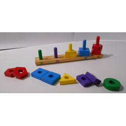 Planche à Empiler Melissa & DOUG DE Classic Toys