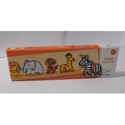 Puzzle bois sava'n'co de djeco