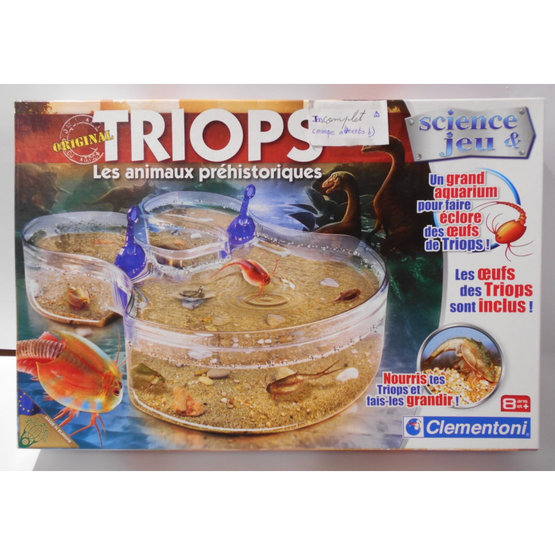 Triops - Les animaux préhistoriques- Sciences & jeu