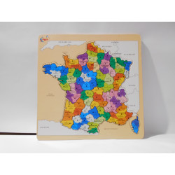 Puzzle carte de France