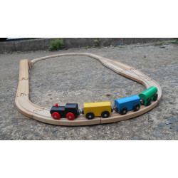 Petit train en bois
