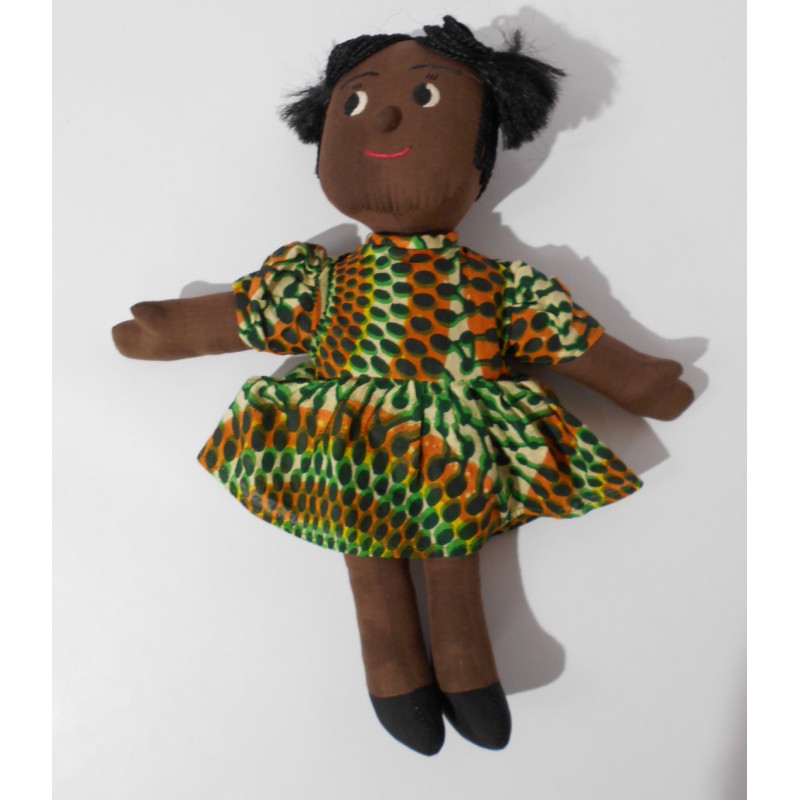 Poupée chiffon tissu