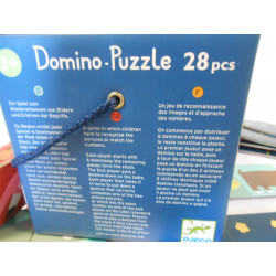Jeu Domino-Puzzle 28 Pièces Djeco