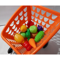 Caddie et ses fruits et légumes