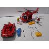 Hélicoptère et bateau de secours - Playmobil