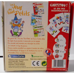 Cartitou le jeu des ressemblances- France cartes