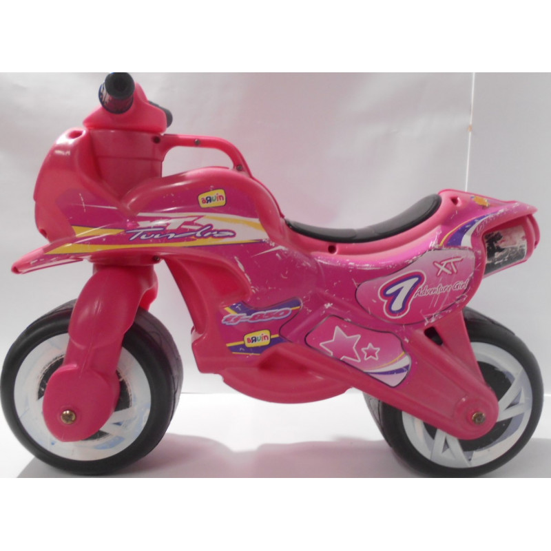 Moto draisienne rose